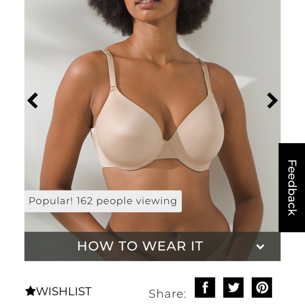 Vanishing Back Full Coverage front Bra